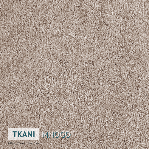 Фото ткани велюра “Cf2502-4” (однотонный коричневый)