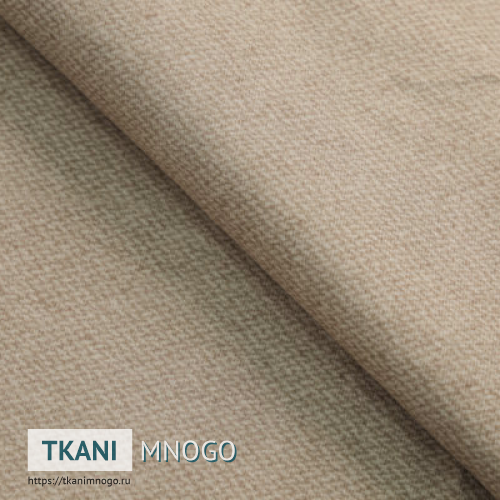 Фото ткани велюра “14” (однотонный бежевый)