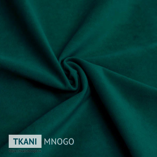 Фото обивки велюра “20” (однотонный зеленый)