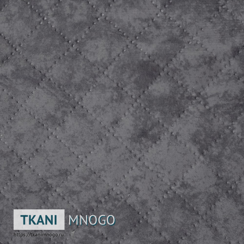 Фото материала велюра “НТ1811С-4” (ромб синий)