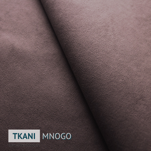 Фото ткани велюра “RS-40” (однотонный розовый, серый)