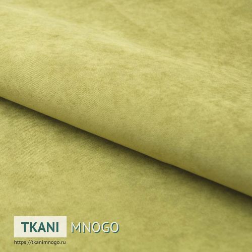 Фото материала велюра Мазерати “Зара 04” (однотонный зеленый)