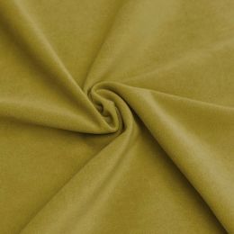 Велюр  от 95 - Флис горчица - Обивка для мягкой мебели от 95
