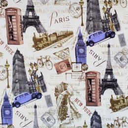 Микровелюр Сюжетные - 4071-3 - Обивка для мягкой мебели Сюжетные
